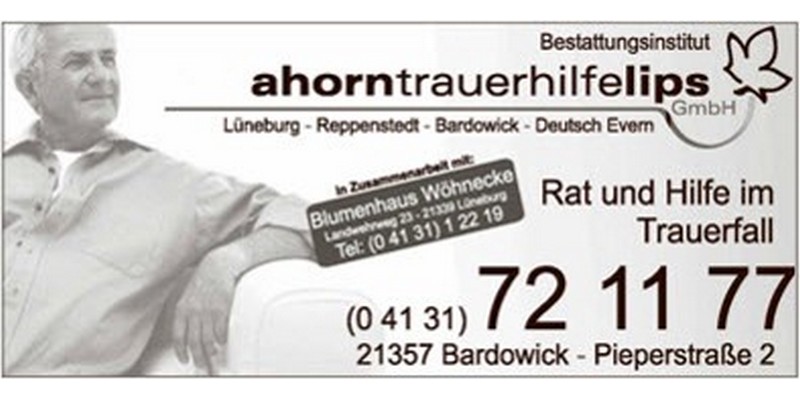 Ahorn Trauerhilfe Lips