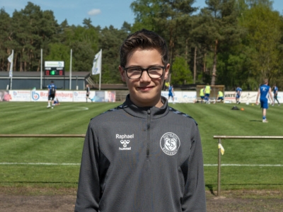 Deutschlands jüngster Stadionsprecher - Raphael Legrand vom TSV Bardowick